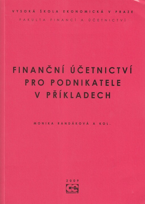 Finanční účetnictví pro podnikatele v příkladech