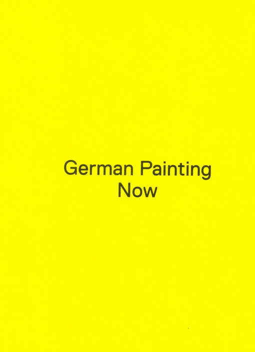 German painting now