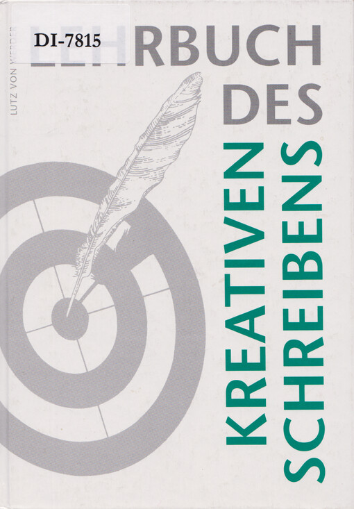 Lehrbuch des kreativen Schreibens