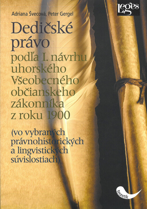 Dedičské právo podľa I. návrhu uhorského Všeobecného občianskeho zákonníka z roku 1900
