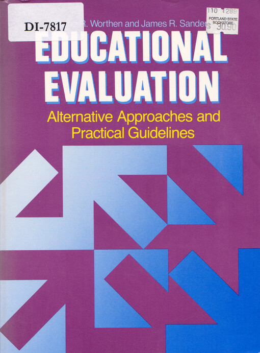 Educational evaluation : alternative approaches and practical guidelines