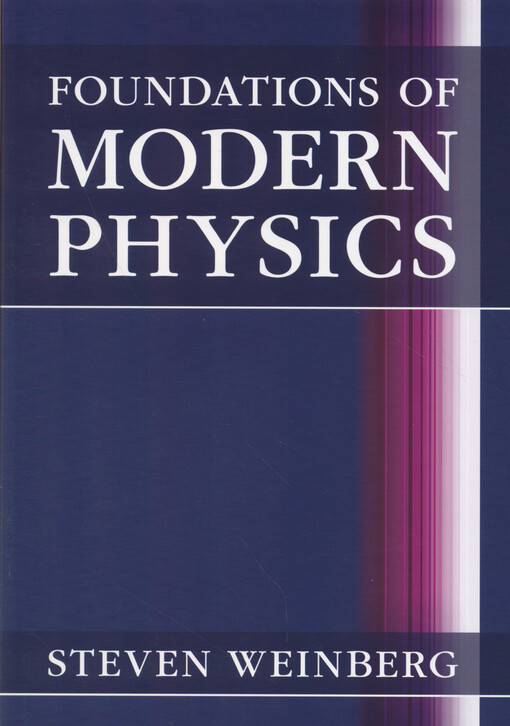 Foundations of modern physics