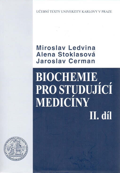 Biochemie pro studující medicíny, 2. díl