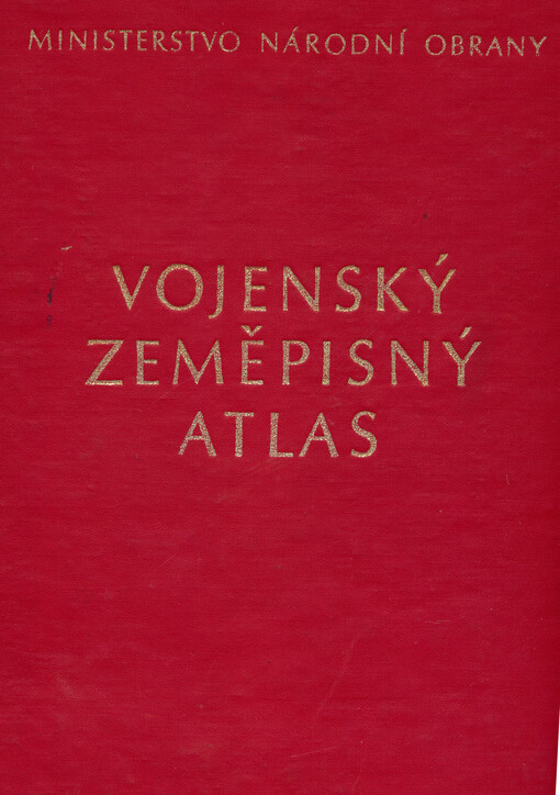 Československý vojenský atlas : seznam názvů