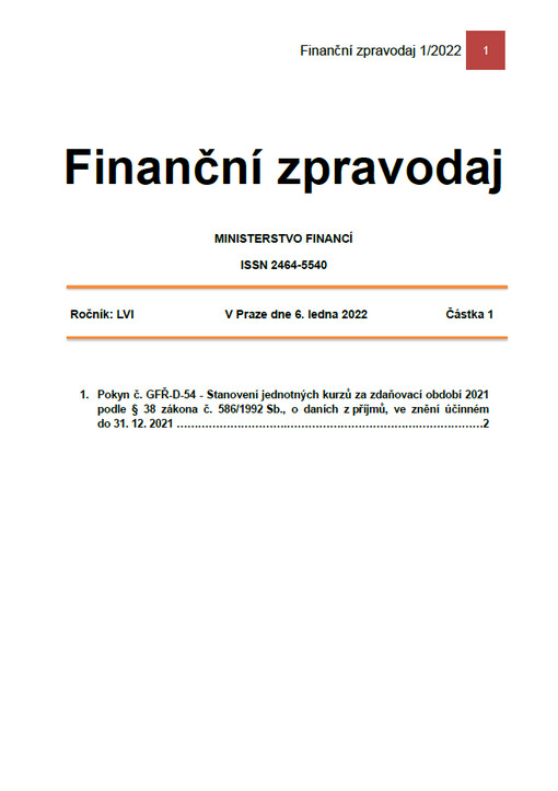 Finanční zpravodaj