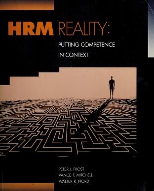 Hrm Reality: Putting Competence in Context