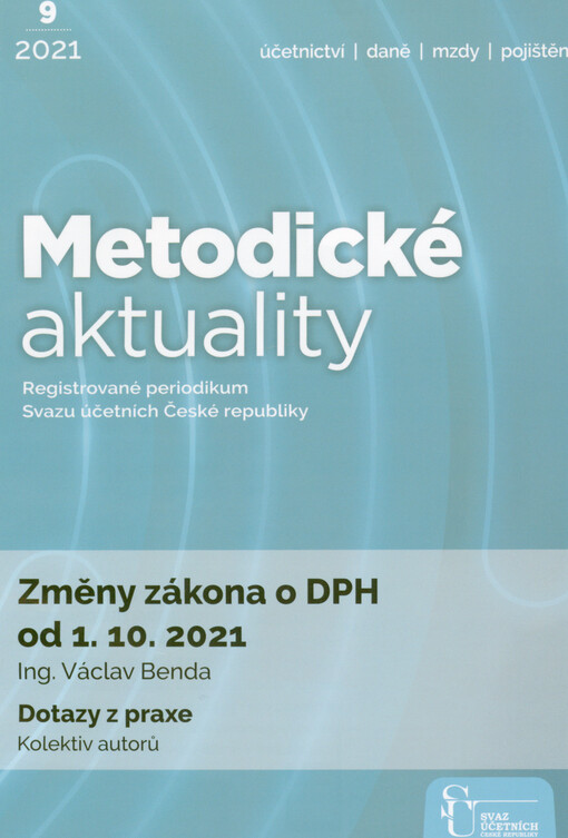 Změny zákona o DPH od 1.10.2021