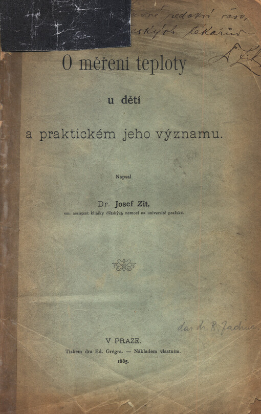 O měření teploty u dětí a praktickém jeho významu
