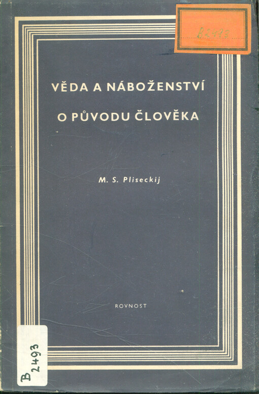 Věda a náboženství o původu člověka = [Orig.: Nauka i religija o proischoždeniji čeloveka]