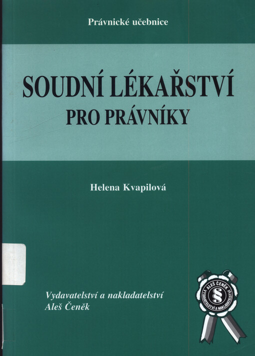 Soudní lékařství pro právníky