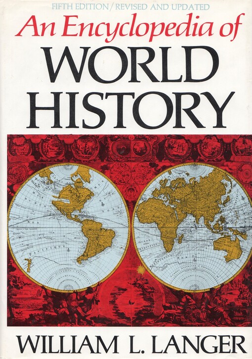 An Encyclopedia of World History (Fifth Edition)