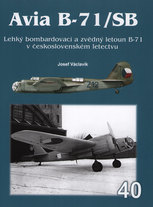 Lehký bombardovací a zvědný letoun B-71 v československém letectvu