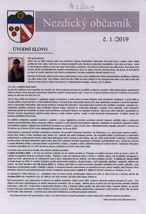 Nezdický občasník