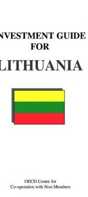 Investment Guide for Lithuania
