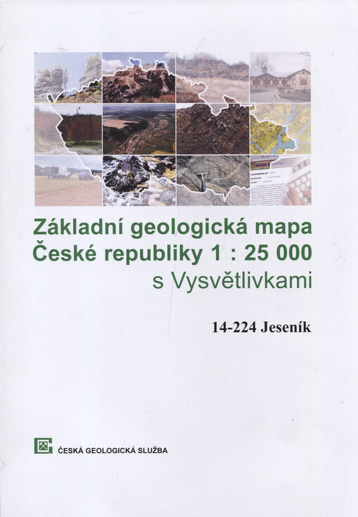 Základní geologická mapa České republiky 1:25 000 s vysvětlivkami. 14-224, Jeseník