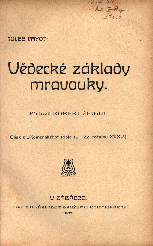 Vědecké základy mravouky