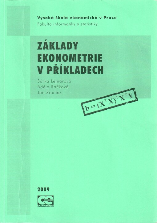 Základy ekonometrie v příkladech