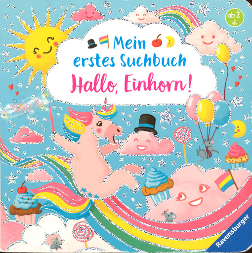 Mein erstes Suchbuch: Hallo, Einhorn!