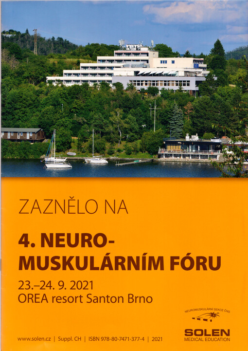 Zaznělo na 4. neuromuskulárním fóru : 23.-24.9.2021, OREA resort Santon Brno