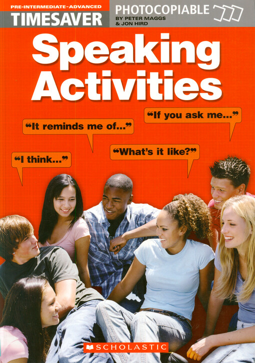 Timesaver speaking activities : teacher's reference key