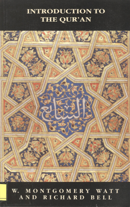 Bell's Introduction to the Qur'an