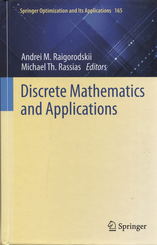 Discrete mathematics and applications