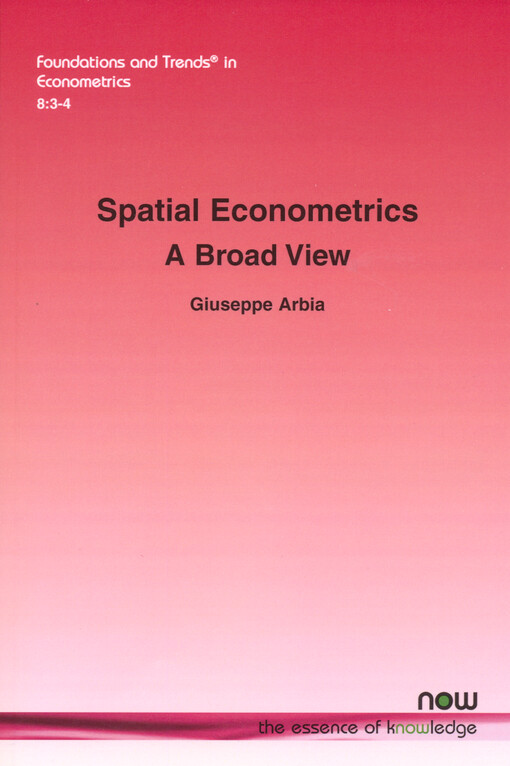 Spatial econometrics : a broad view