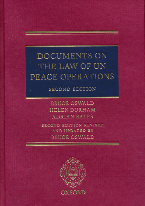 Documents on the law of UN peace operations