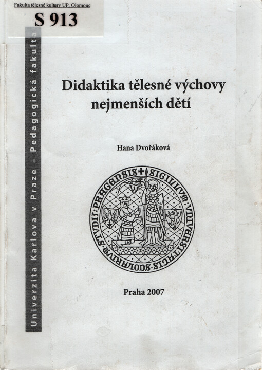 Didaktika tělesné výchovy nejmenších dětí