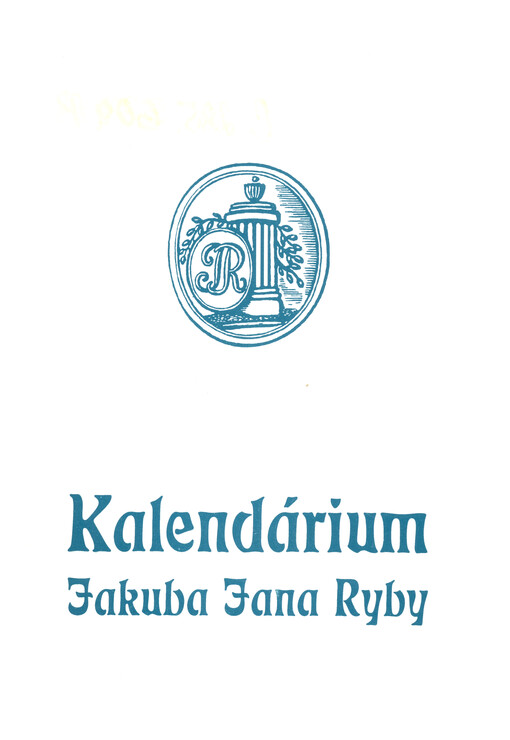 Kalendárium Jakuba Jana Ryby