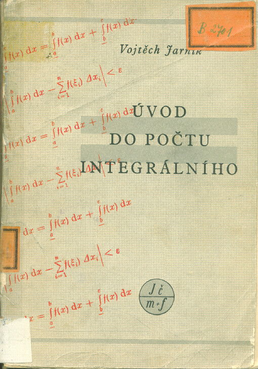 Úvod do počtu integrálního