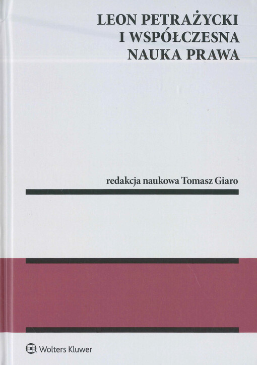 Leon Petrażycki i współczesna nauka prawa