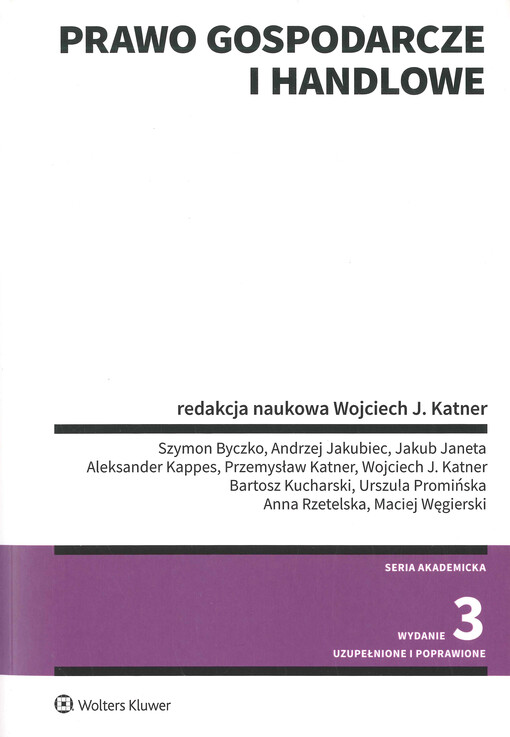 Prawo gospodarcze i handlowe