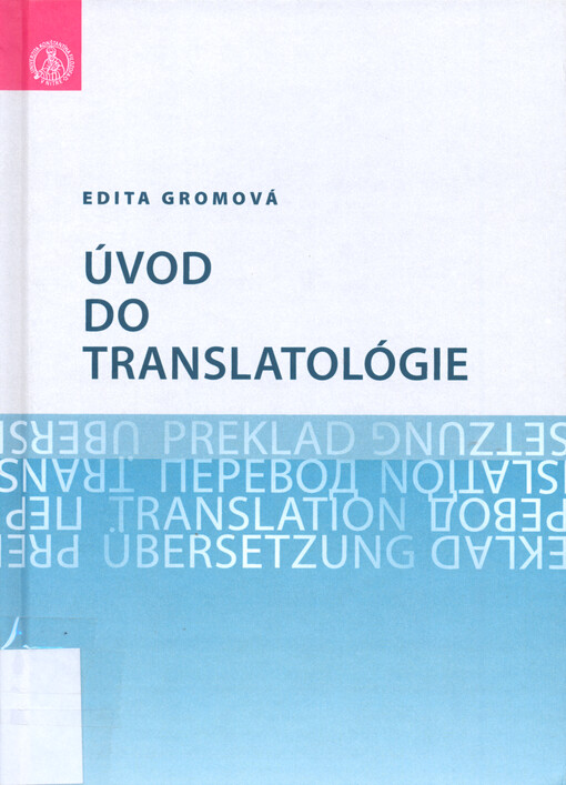 Úvod do translatológie