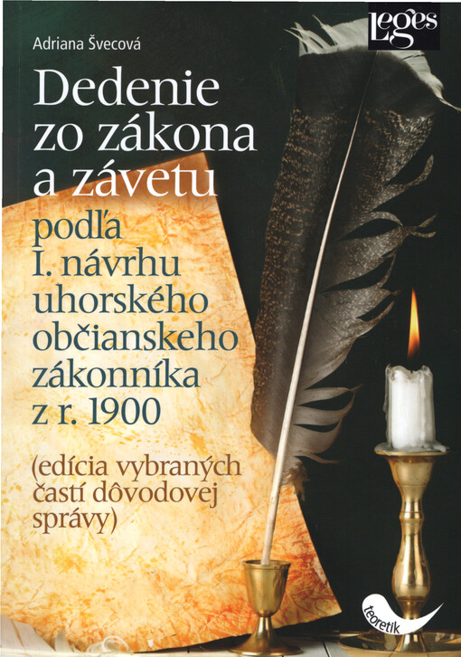 Dedenie zo zákona a závetu podľa I. návrhu uhorského Všeobecného občianskeho zákonníka z roku 1900