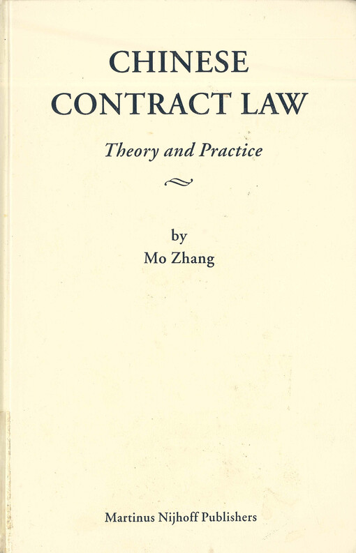Chinese contract law