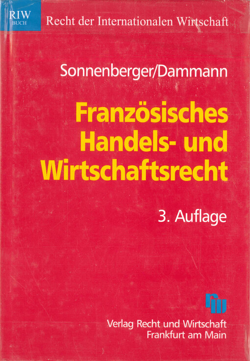 Französisches Handels- und Wirtschaftsrecht