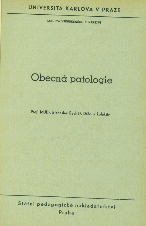 Obecná patologie