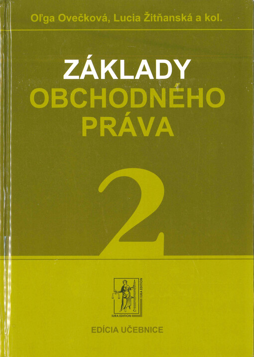 Základy obchodného práva. 2