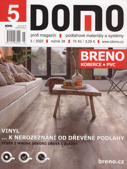 Domo : profi magazín : podlahové materiály a systémy