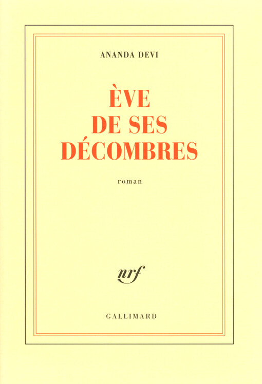 Ève de ses décombres : roman