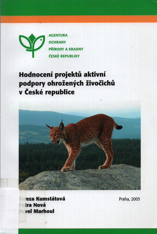 Hodnocení projektů aktivní podpory ohrožených živočichů v České republice