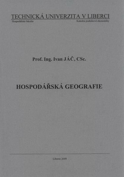 Hospodářská geografie