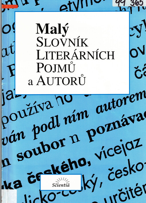 Malý slovníík literárních pojmů a autorů