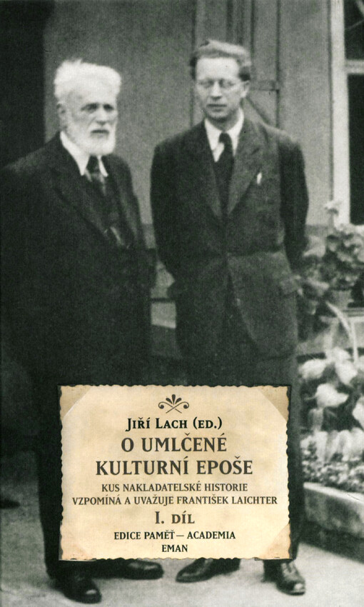 O umlčené kulturní epoše : kus nakladatelské historie