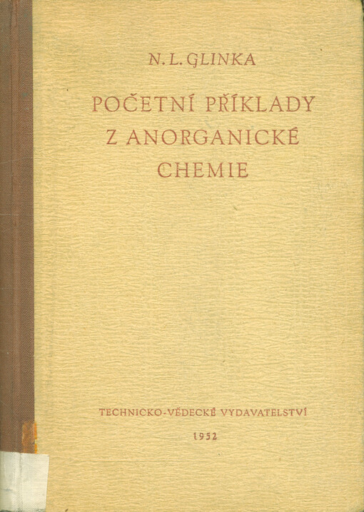 Početní příklady z anorganické chemie