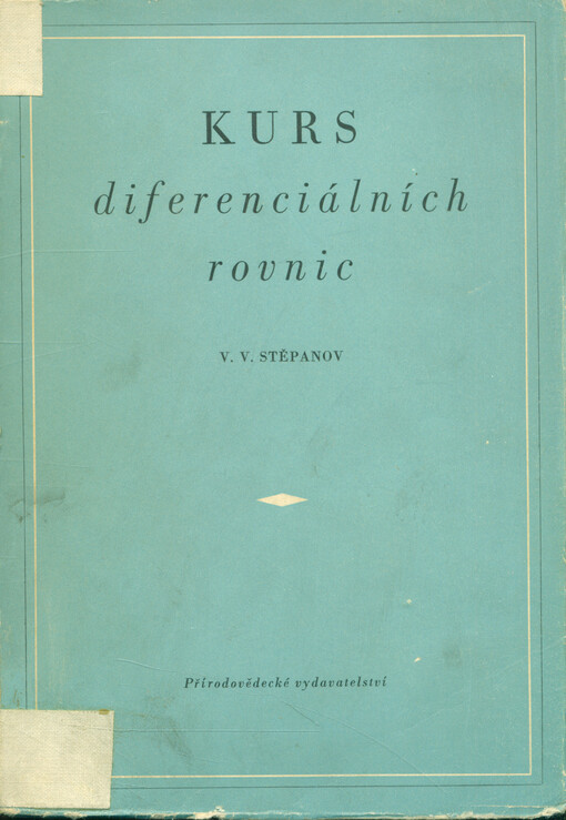 Kurs diferenciálních rovnic 