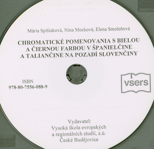 Chromatické pomenovania s bielou a čiernou farbou v španielčine a taliančine na pozadí slovenčiny