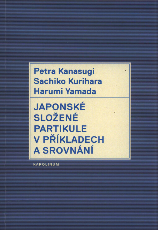 Japonské složené partikule v příkladech a srovnání