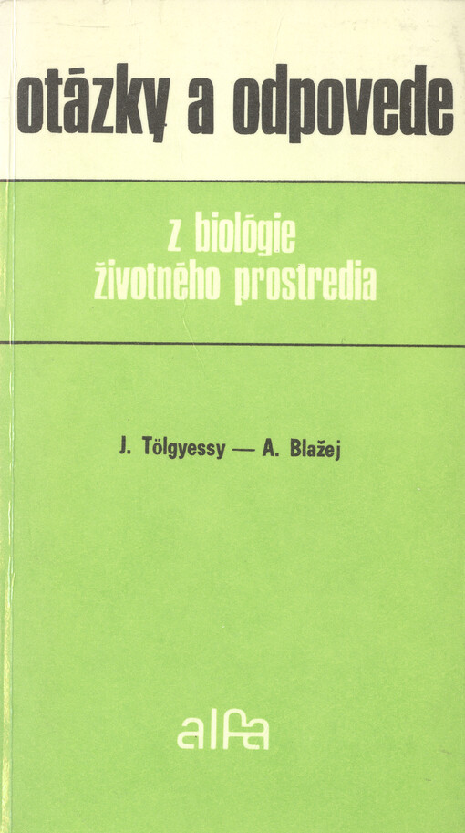 Otázky a odpovede z biológie životného prostredia
